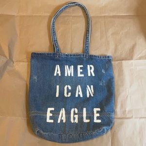 AE Denim Tote